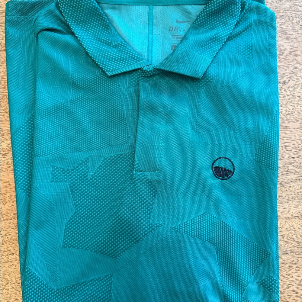 Tiger Woods Nike Men's Green Polo Shirt